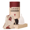 Carmesi Menstrual Cup For Women | Large Size  With Free Pouch | RashFree, ItchFree, OdourFree | 810 Hours Of LeaksFree Com