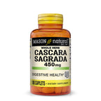 MASON NATURAL Cascara Sagrada 450 mg, Herbal Digestive Support, 100 Caplets