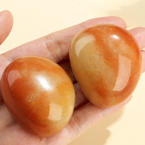 MAIBAOTA 1.6-2.0'' Topaz Crystal Large Reiki Natural Tumbled Polished Stones for Energy Witchcraft Therapy Meditation DIY Crysta