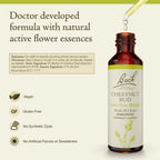 Bach Original Flower Remedies, Chestnut Bud - Learn from Mistakes - Natural Homeopathic Flower Essence for Emotional Balance - V