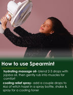 16 fl oz - Spearmint Essential Oil (100% Pure & Uncut), Aluminum Bottle - GreenHealth