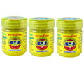 Hong Thai Traditional Herbs Inhaler Yellow Formulated One Pack of 3