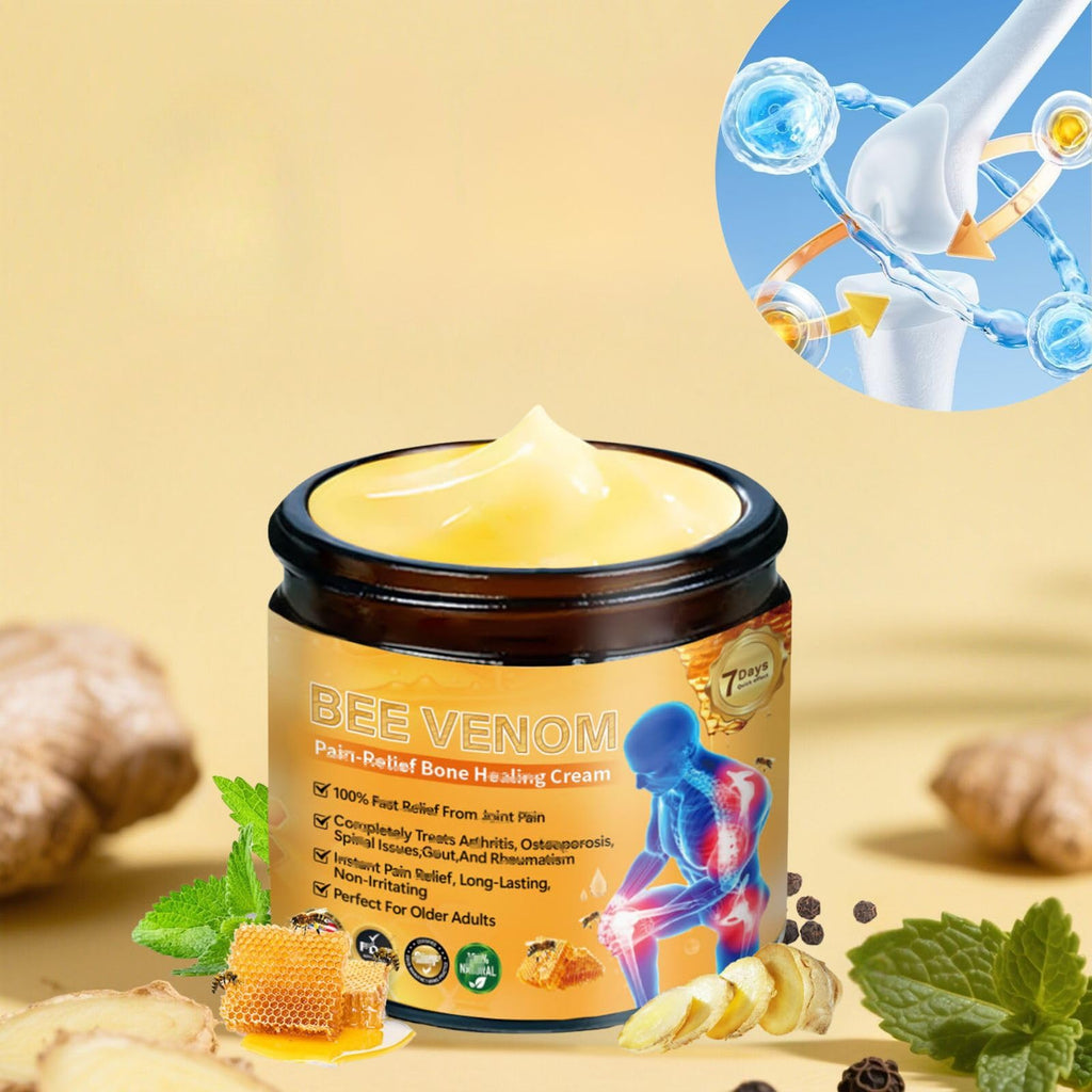 2PCS Bee Venom Ointment, A Professional Bee Venom Gel, is Effective on the Back, Neck, Hands, Knees and Ankles, Making Joints Mo