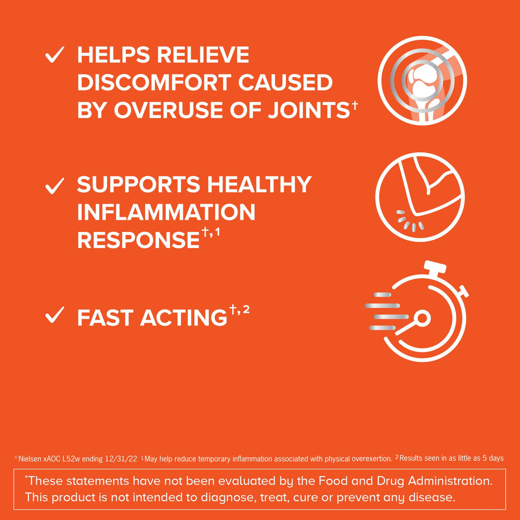 Qunol 5-in-1 Joint Support Supplement, Fast Acting, One Pill Dose, Support Healthy Inflammation Response & Discomfort Caused by