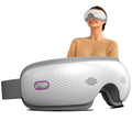 SKG Eye Massager with Heat & Music, Foldable Eye Mask for Migraine & Strain, 5 Massage Modes, Perfect Relaxation Birthday Gifts 
