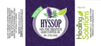 Healing Solutions 10ml Oils - Hyssop Essential Oil - 0.33 Fluid Ounces
