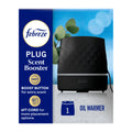 Febreze Plug Scent Booster in Black, Continuous Scent Device Oil Diffuser, Compatible with Febreze Air Freshener Plug in Refills