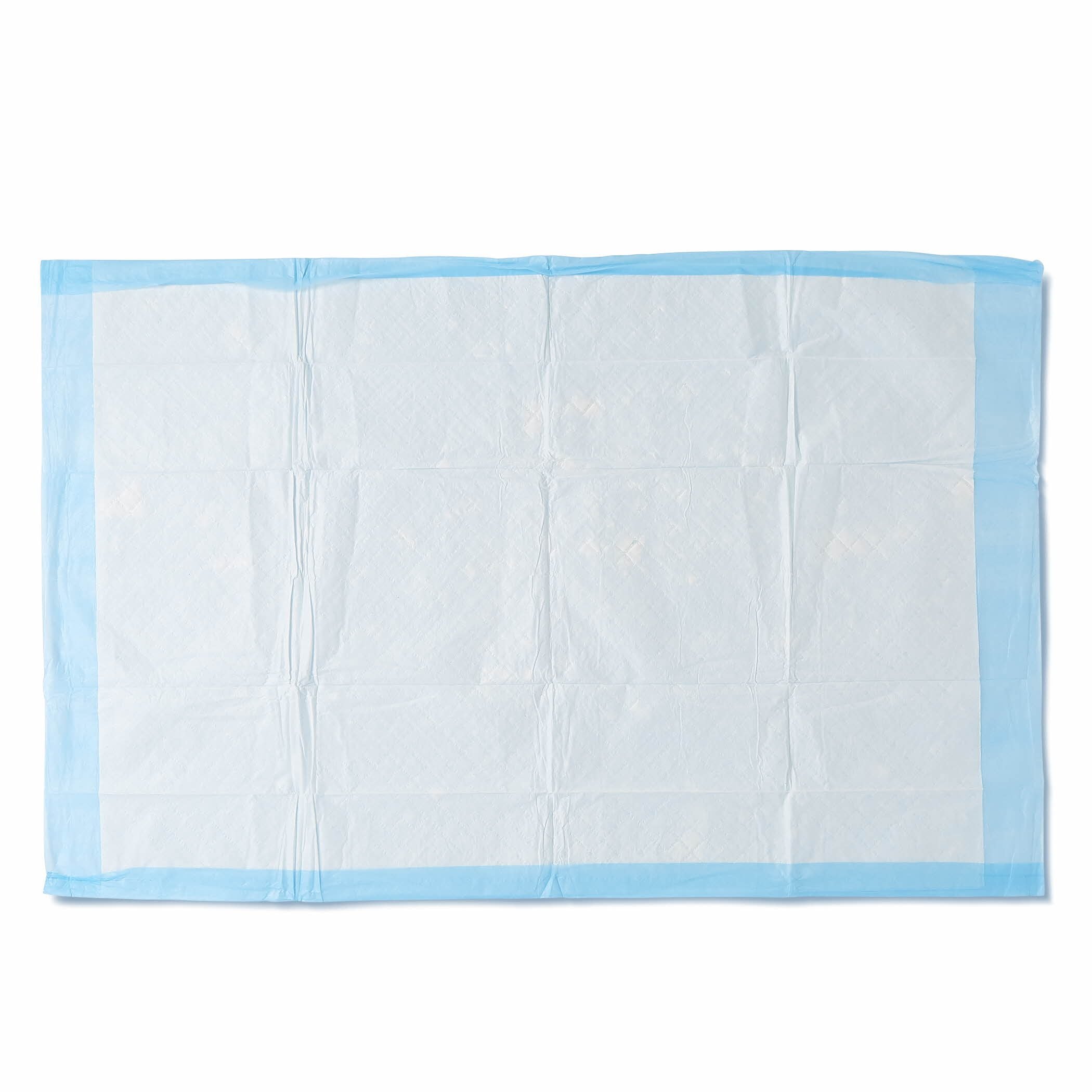 Medline Light Absorbency 23 x 36 Quilted Fluff Disposable Underpads, 150 Per Case, Great for Protecting Beds, Furniture, Surface