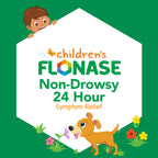 Flonase Childrens Allergy Relief Nasal Spray, 24-Hour Non-Drowsy Multi-Symptom Relief - 72 Sprays