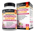 Herbal Menopause Support for Women - Supports Healthy Mood and Balance with Milk Thistle Chasteberry Black Cohosh Red Clover Tur
