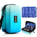 HLANBABYAMZ Insulin Cooler Travel Case TSA Approved, Refrigerated Medicine Travel Case with Temperature Display, Diabetes Travel