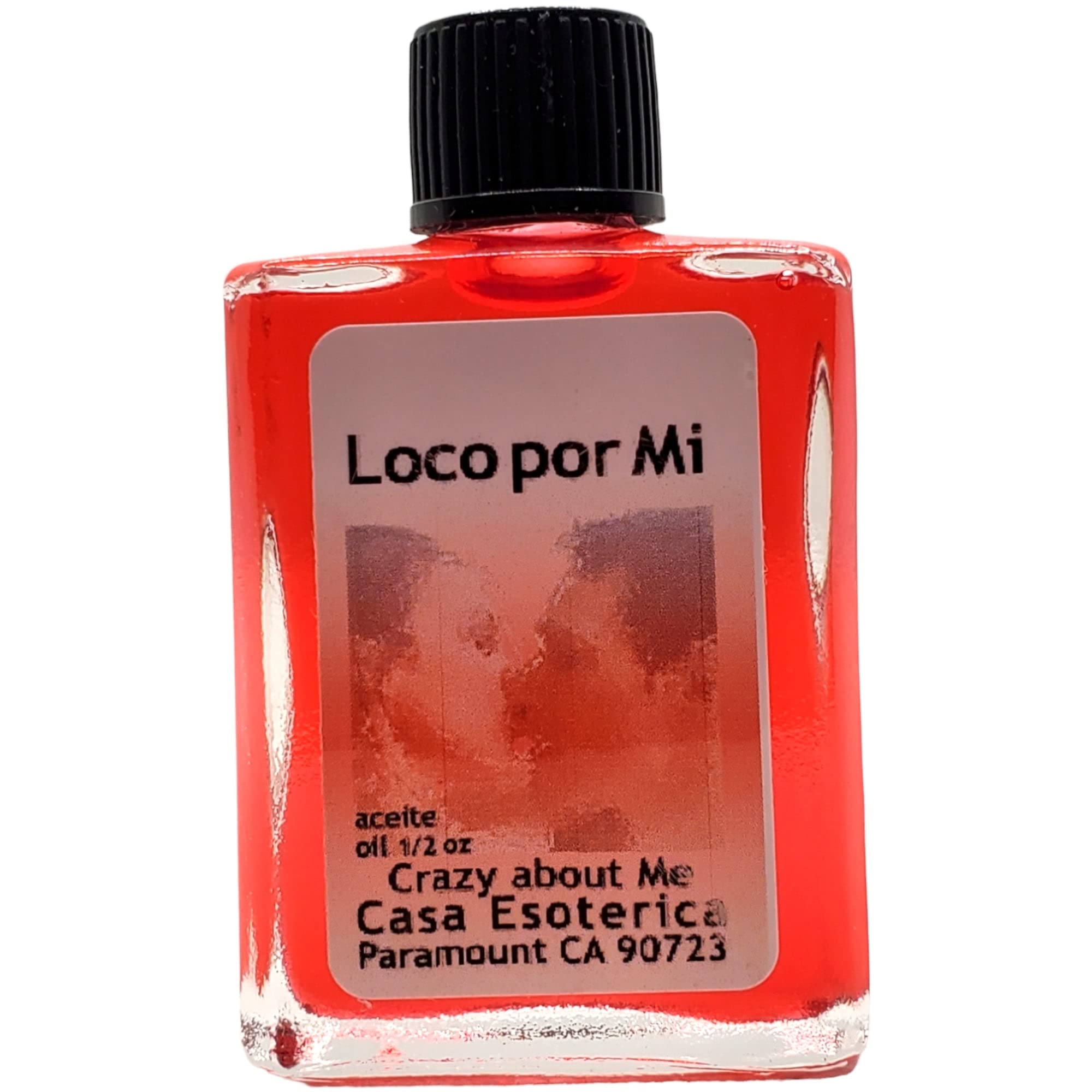 Crazy About Me Oil (Loco por mi Aceite) Spiritual Anointing Oil by CASA ESOTERICA MAGICK SPACE - Love Spell - Magick for Someone