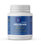 Detoxify Polisorb Digestive Tract Cleanse - Silicon Dioxide Detox Drink for Gut Health, Stomach Comfort & Cleansing, Mixes with 