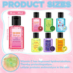 Frienda 24 Packs Mini Hand Sanitizer Bulk Hand Sanitizer Travel Size 1fl oz Baby Shower Favors for Guest Hand Soap Personalized