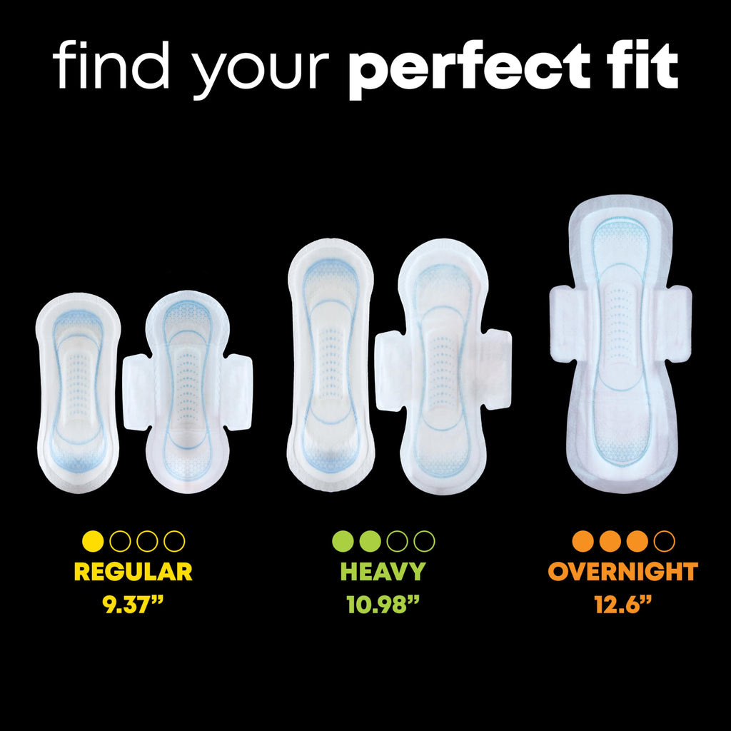 U by Kotex Ultra Thin Pads, Clean & Secure, Regular Absorbency, 60 Count (Packaging May Vary)