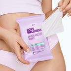 Love Wellness pH Balancing Wipes for Women | Fragrance-Free | Vulva Cleanser for Balanced pH, Intimate Health & Hygiene | Non-Ir
