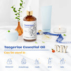 HIQILI 100ML Tangerine Essential Oil, Skin Care, Hair Care, Air Purification, Can be Added to Body Lotion, Shampoos, Diffusers U