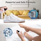 Shoe Odor Eliminator, Lamfun Deodorant Spray for Stinky Sneakers or Smelly Feet, Natural Shoe Deodorizer and Foot Deodorant Figh