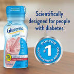 Glucerna Original Nutritional Shake, Diabetic Drink to Support Blood Sugar Management, 10g Protein, 180 Calories, Creamy Strawbe