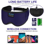 Sleep Headphones Sleep Mask with Bluetooth Headphones, LC-dolida Eye Mask for Sleeping Eye Pillow Sleeping Headphones for Side S