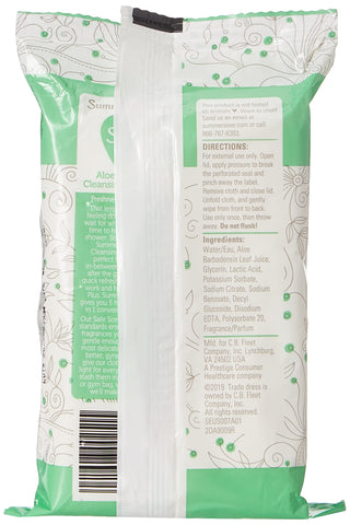 Summer'S Eve Aloe Love Soft Cleansing Cloth, 3.2 Ounce
