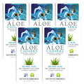 Aloe Cadabra Natural Water-Based Personal Lubricant, Organic Aloe Lube for Men, Women, and Couples, pH Balanced (Unscented 2.5 O