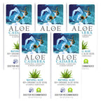 Aloe Cadabra Natural Water-Based Personal Lubricant, Organic Aloe Lube for Men, Women, and Couples, pH Balanced (Unscented 2.5 O