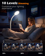 Aoife Light Therapy Lamp, 11000 Lux Sun Light Therapy Lamp, UV-Free Sunlight Lamp, 10 Brightness Levels, Full Spectrum Happy The