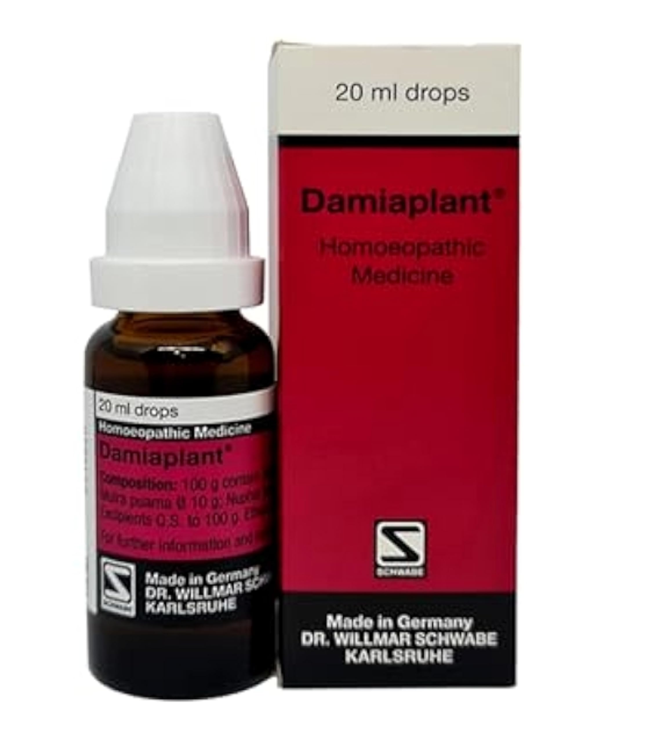 Homoeocart Dr. Willmar Schwabe Germany Damiaplant Drops 20 Ml (Pack Of 1)