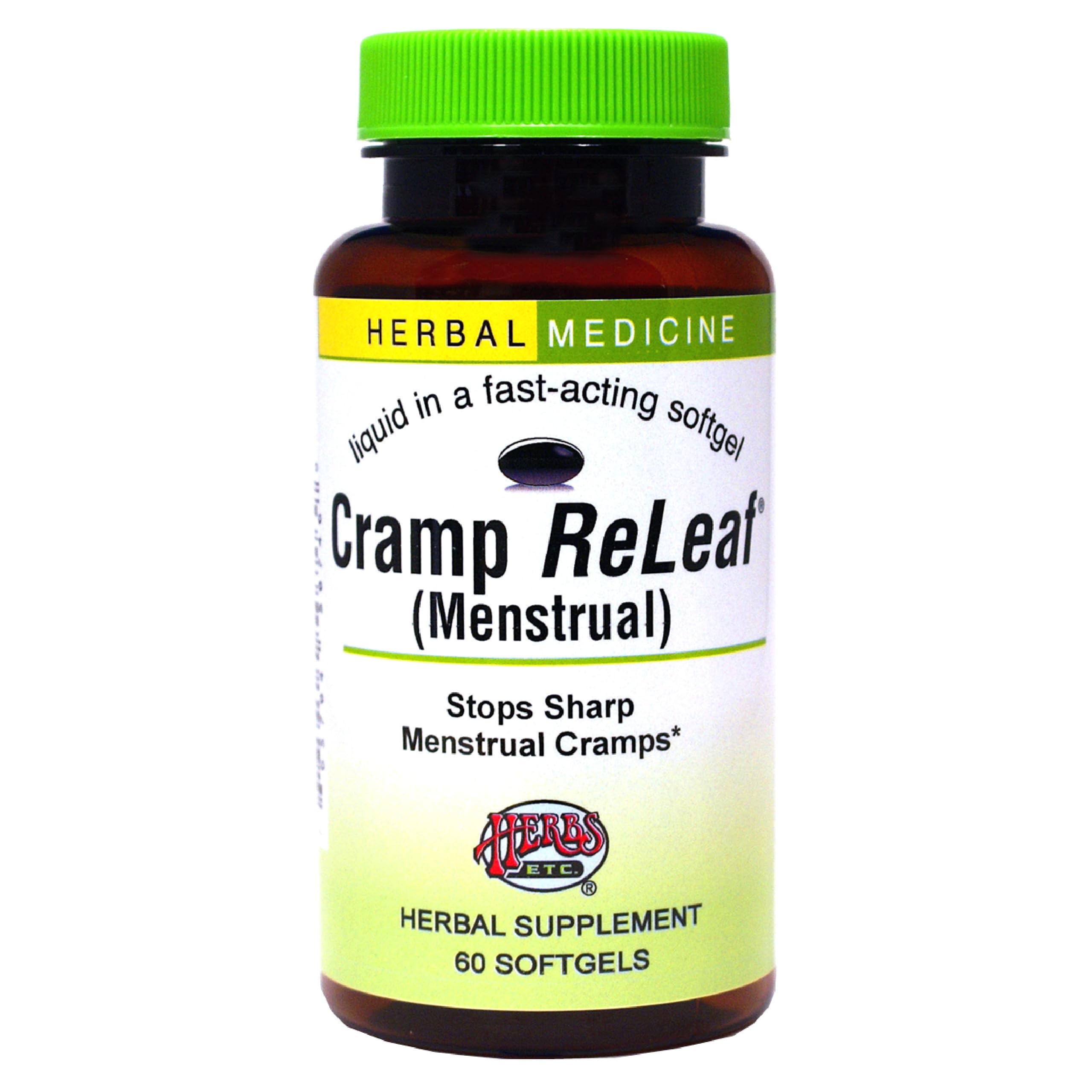 Herbs Etc. Cramp ReLeaf (Menstrual) - Abdominal Muscle Support - Herbal Supplement to Aid Menstrual Health - Period Cramp Suppor