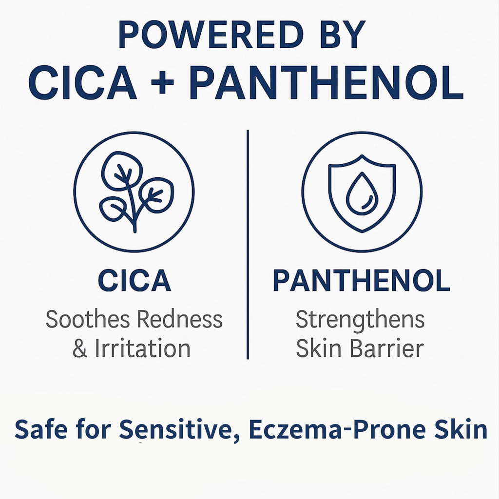 AD SOLUTION Ato Fast Calming Patch for Skin Redness, Itching & Flare-Ups - Soothing Hydrogel for Sensitive Skin with Cica & Pant
