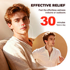 Red Light Therapy for Nose & Ears - Canal Silicone Cover and Nasal Silicone Sleeve 2 in 1, with a Packge Box(White)