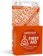 Green Goo Natural Skin Care for Cracked Hands and Feet, White, First Aid, Large Tin, 1.82 Ounce