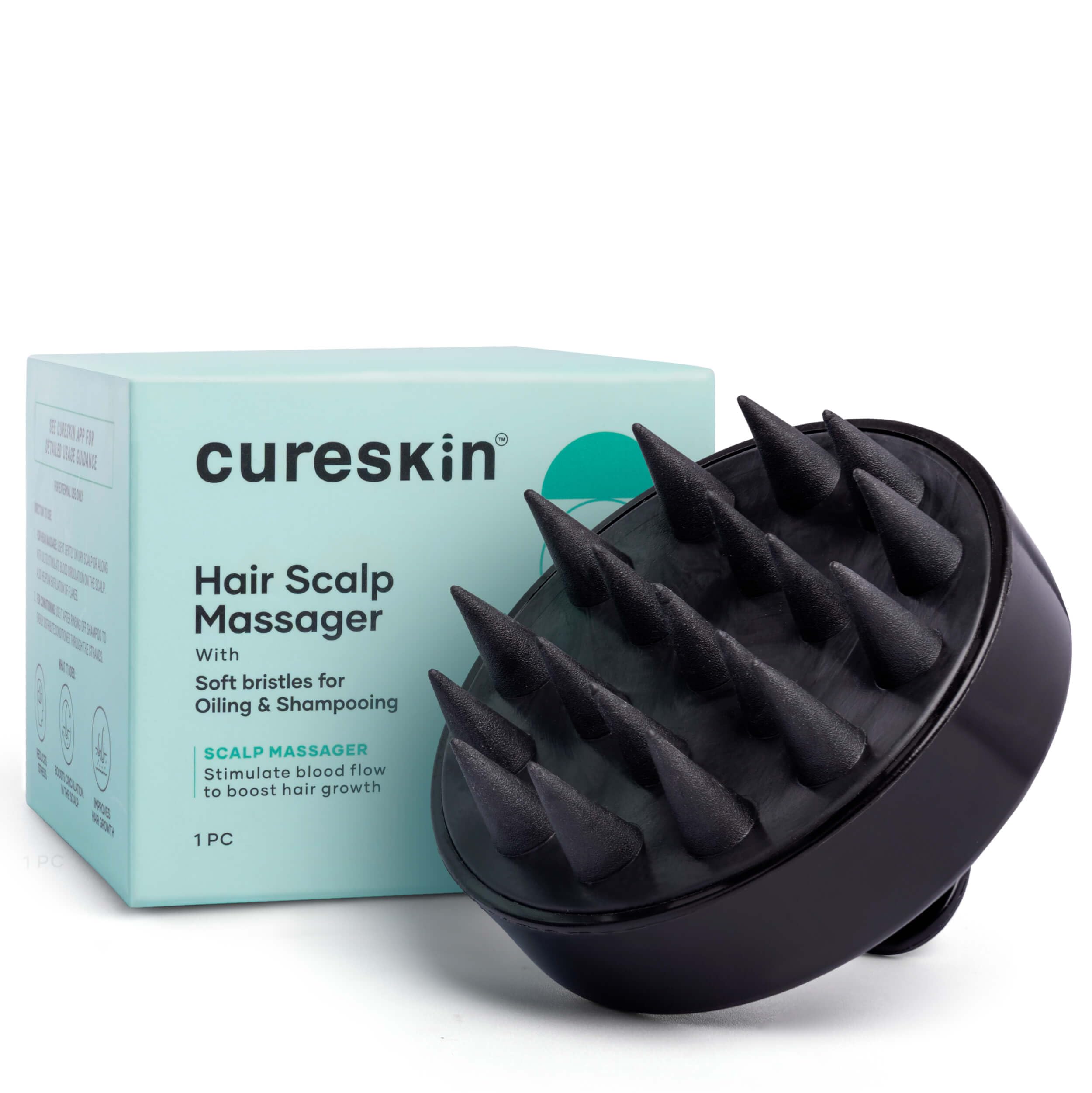 Cureskin Head Massager | Hair Massager for Hair Growth