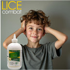 Lice Shampoo | Helps Eliminate Lice, Super Lice & Nits | Repels & Prevents | Pesticide Free | 100% Natural | Tea Tree + Coconut