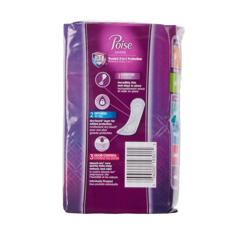 Poise Pantiliners 26 Count (Pack of 3)