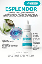 WINNER WORLD Gotas homeopaticas para la Vista. Gotas para Los ojos. Espl  ndor producto Natural para el cuidado de la visi  n.