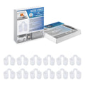 Nose Vent Sinus Relief (Pack of 12 Small Size) Soft Vents - A Simple Solution for Nasal Snorers - Reusable Snoring Device to Enj