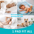 KANECH Bed Pads Washable Waterproof, 44x52 (Pack of 1), Large Bed Pad, Incontinence Bed Pads Reusable, Waterproof Mattress Prote