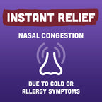 Afrin No Drip Extra Moisturizing 12 Hour Nasal Congestion Relief Pump Mist, Sinus Spray Decongestant - 15 mL