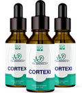 LIVORKA Cortexi Oral Drops to Drink - Formula for Ear Health, Hearing Support - Pack of 3 Bottles (90 Day Supply)