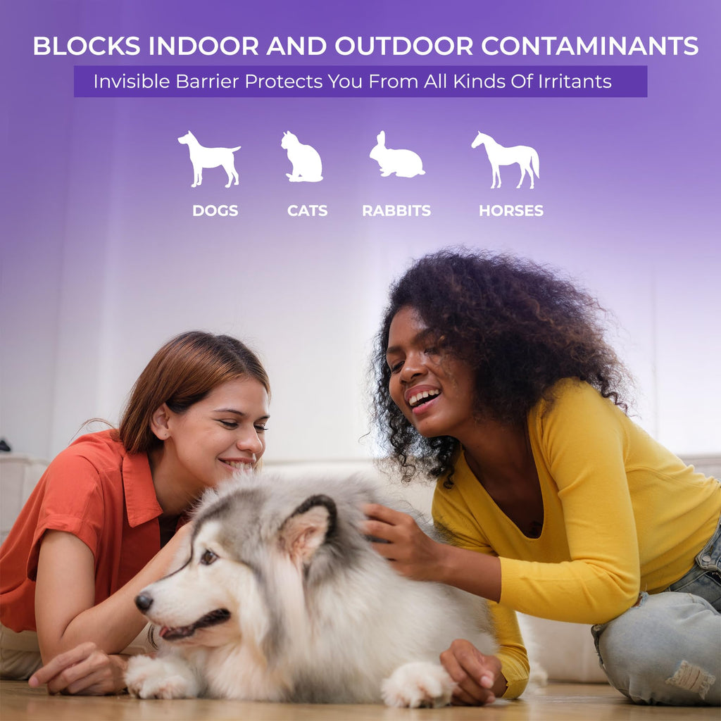 NasalGuard for Pet Lovers - Pet Hair & Dander Blocker Nasal Gel - Drug-Free, Safe for The Whole Family, Non-Irritating, Made in