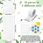 Jutom 30 Count Skinfold Dry Sheet Silver Disposable Incontinence Pads Skin Management Non Chafing for Women Absorbent Underpads