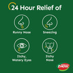 Zyrtec Childrens 24 HR Dissolving Allergy Relief Tablets with Cetirizine, Citrus Flavored, 12 ct