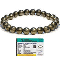 Simply Vedic Pyrite Stone Bracelet  Money Magnet & Wealth Attraction Crystal Jewelry  Natural Healing Crystal For Prosperity, 