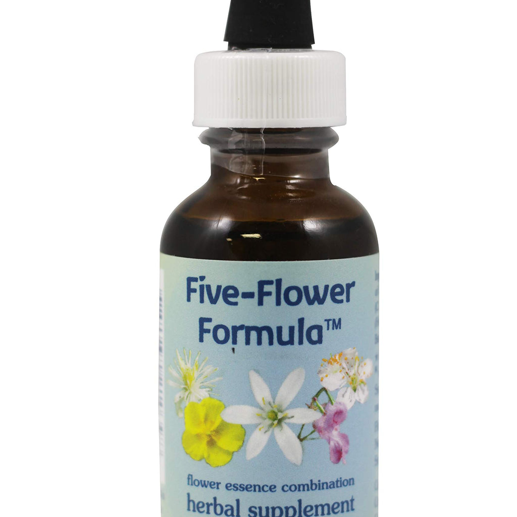 Flower Essence Services, Five-Flower Formula Dropper - 1 oz