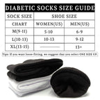 LIN PERFORMANCE Ankle Diabetic Socks for Women and Men Non-Binding Top Cushion Sole Moisture Wicking, 4 Pairs (10-13, White)