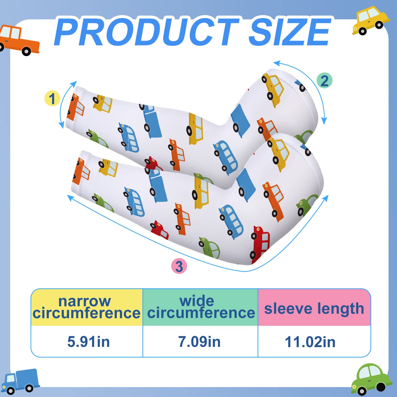 Bonuci 12 Pairs Elastic Eczema Sleeves for Kids Arm or Leg Kids Toddler Scratch Arm Sleeves Eczema Wet Wraps Soft UV Protection