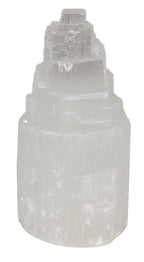 Crystalo - Selenite Skyscraper (1pc) - ~ 4 Inch Tall