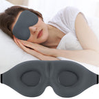 ZGGCD 3D Sleep Mask for Side Sleeper, Light Blocking Sleeping Eye Mask for Women Men, Contoured Cup Night Blindfold, Luxury Eye 